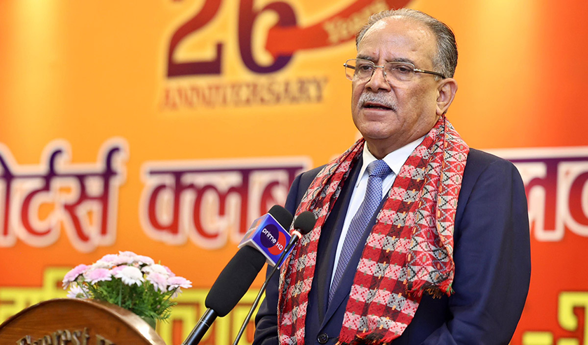 राष्ट्रिय सहमतिको पहल गरिरहेको छु : प्रधानमन्त्री दाहाल
