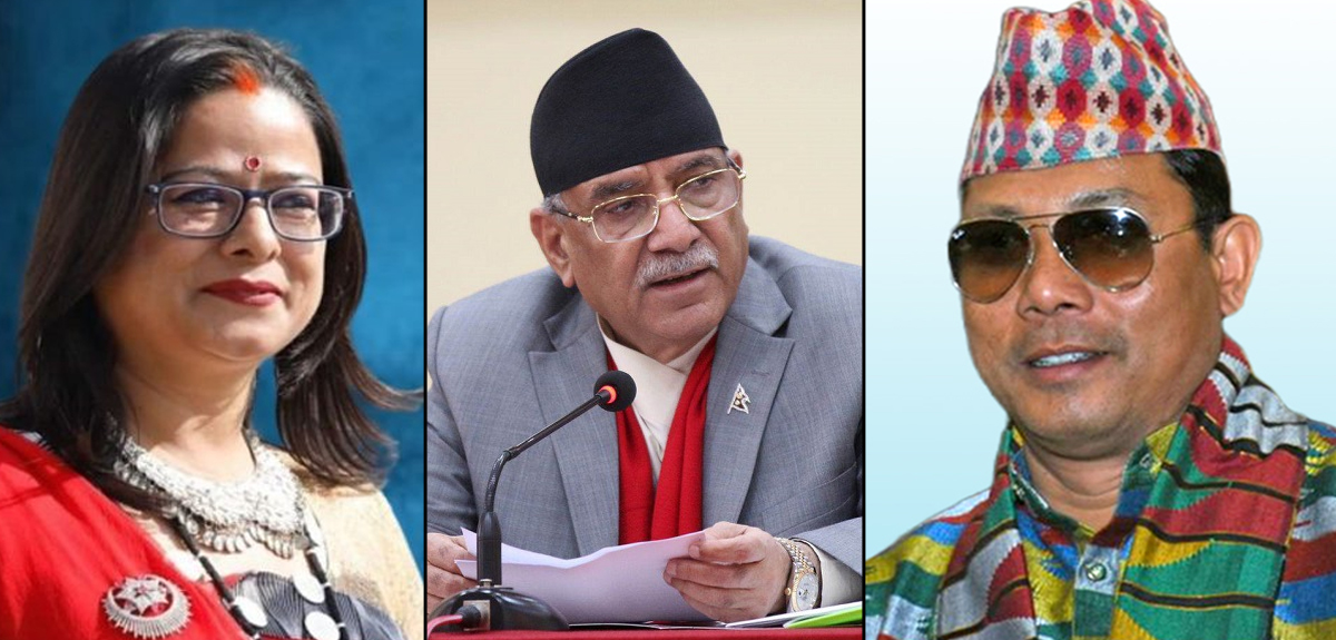 प्रधानमन्त्री दाहालद्वारा रेशम र रन्जितासँग छुट्टाछुट्टै छलफल