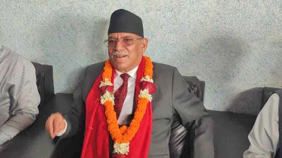 प्रधानमन्त्री दाहाल आज अपराह्न भारत भ्रमणमा जादैं
