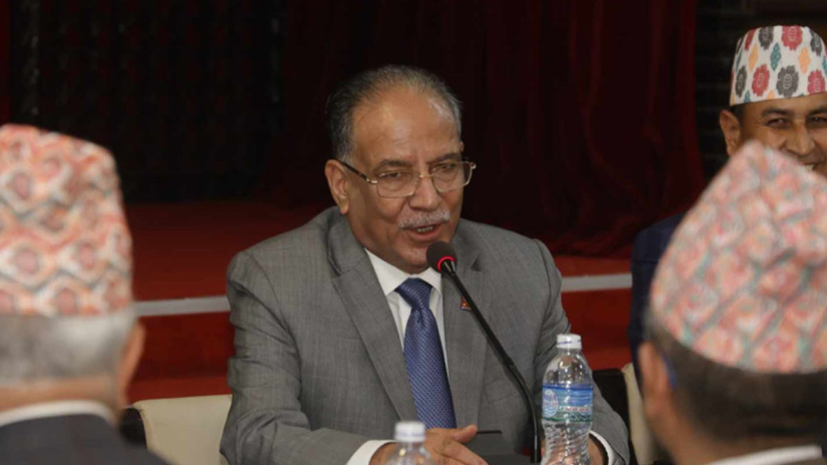 भ्रष्टाचार निवारण सम्बन्धी ऐन समय अनुकुल बनाउनपर्छ : अध्यक्ष दाहाल