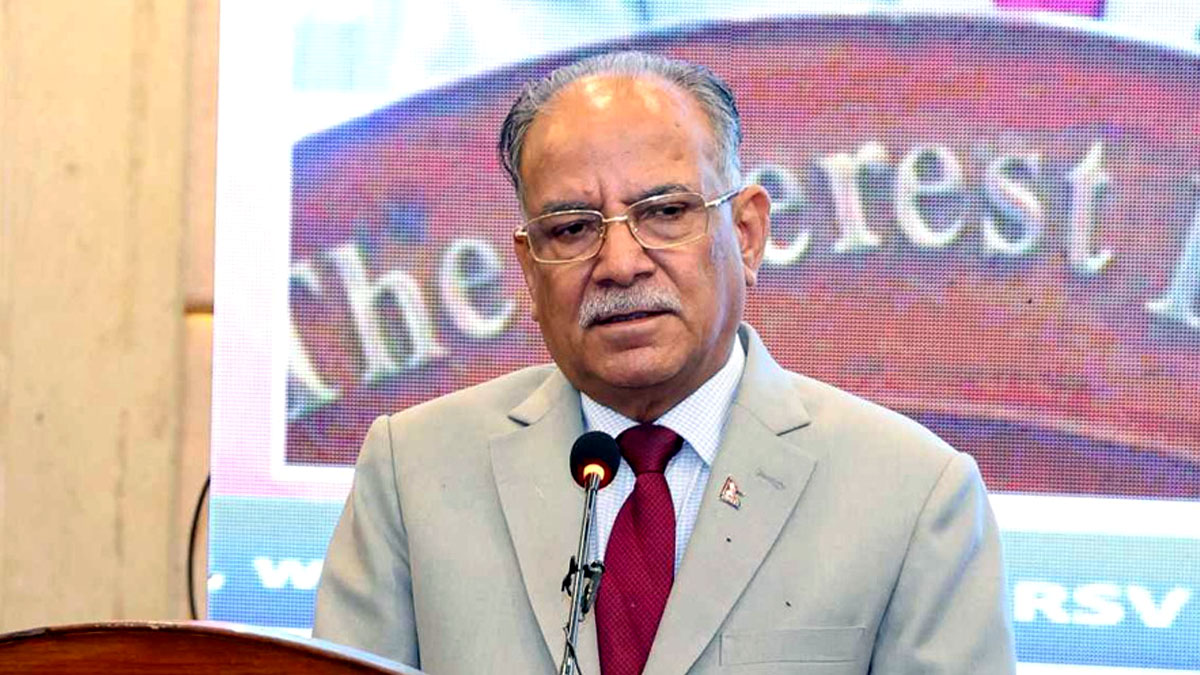 भदौ २३ को आन्दोलन वास्तविक जेनजी आन्दोलन : प्रचण्ड