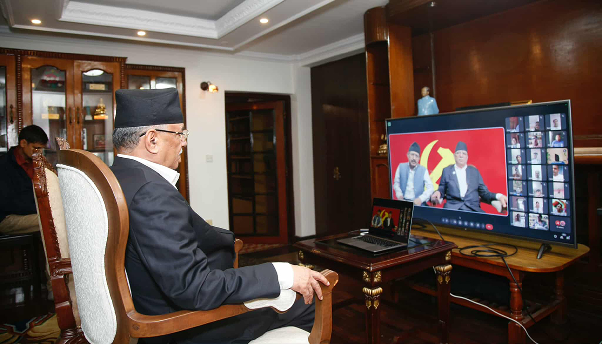 पार्टीप्रतिको सकारात्मक माहोललाई संगठनमा बदल्न अध्यक्षको निर्देशन