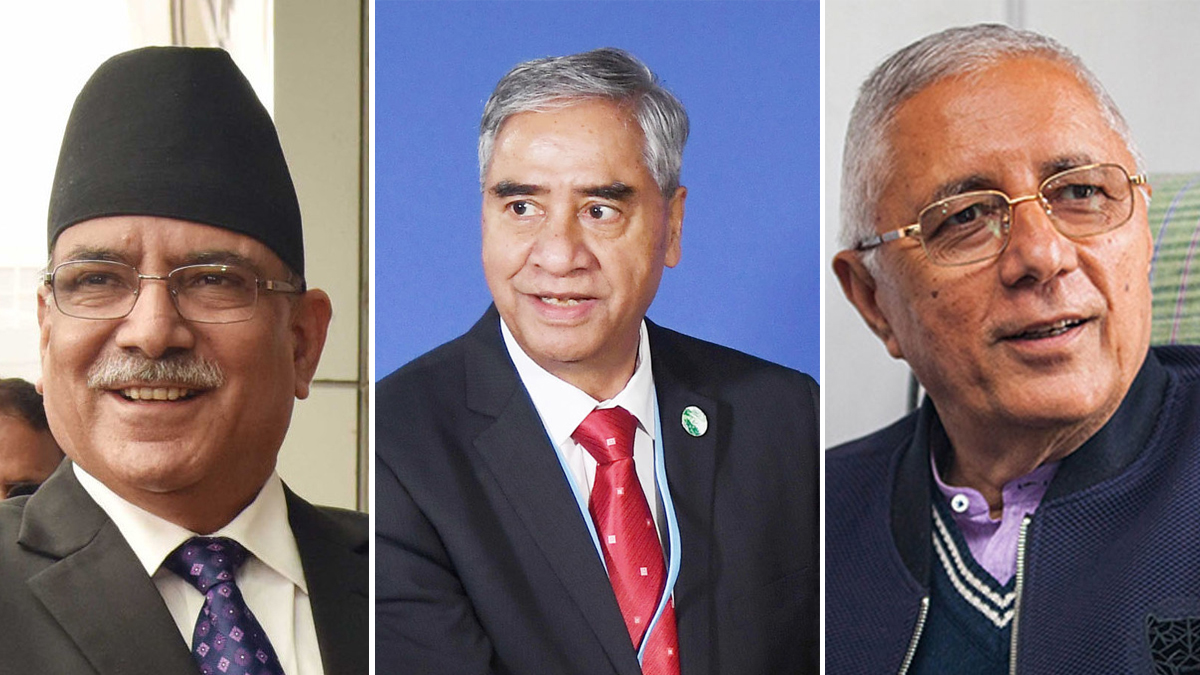 प्रचण्ड, शेखर र देउवाको प्रतिबद्धता : कुनै हालतमा गठबन्धन कमजोर हुँन दिँदैनौं