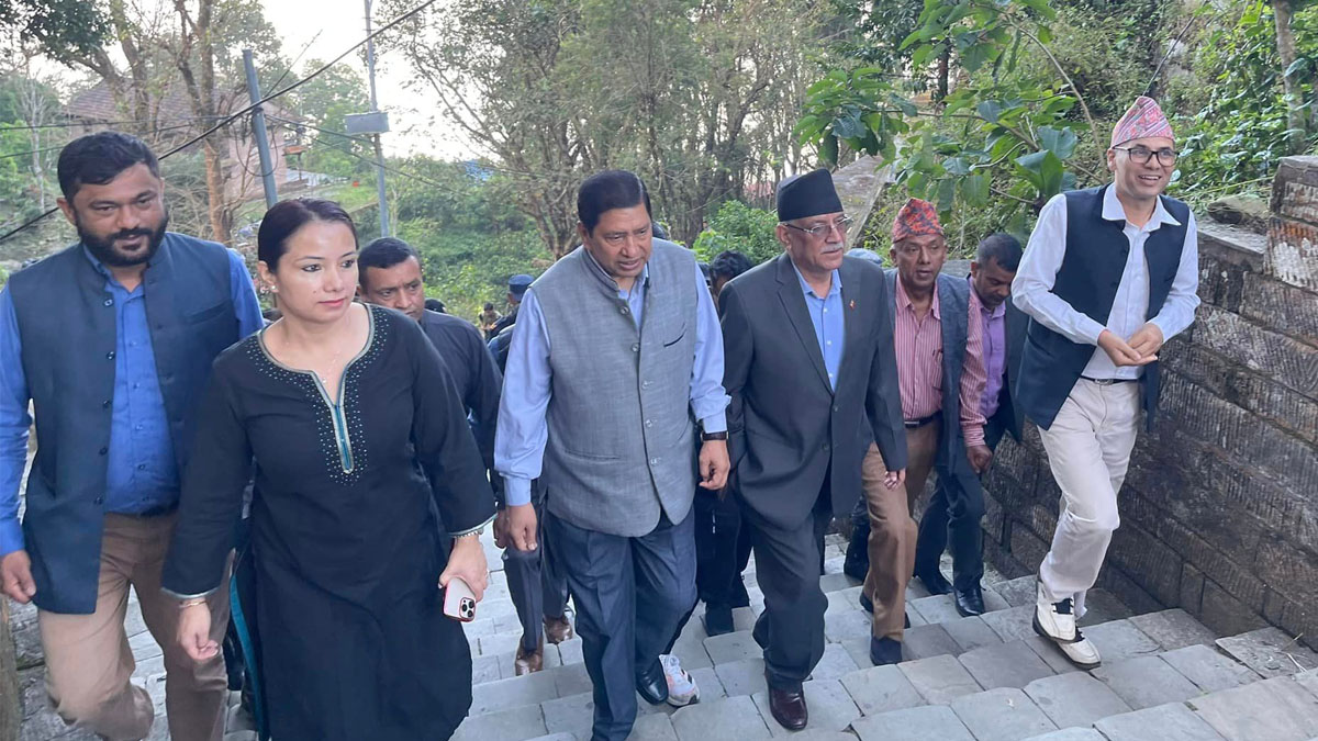 गोरखा दरबार पुगेर प्रचण्डले भने– गोरखाको इतिहासले देशको गरिमा उँचो पारेको छ
