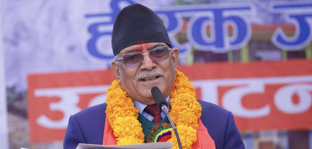 प्रचण्डकाे प्रतिबद्धता : यसपटक भाषण कम र काम धेरै गर्छु