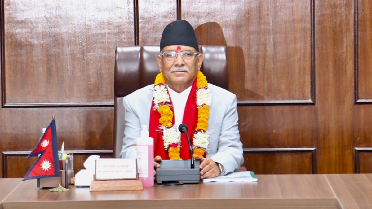 प्रधानमन्त्रीले भाेलि निर्देशनात्मक सम्बोधन गर्ने
