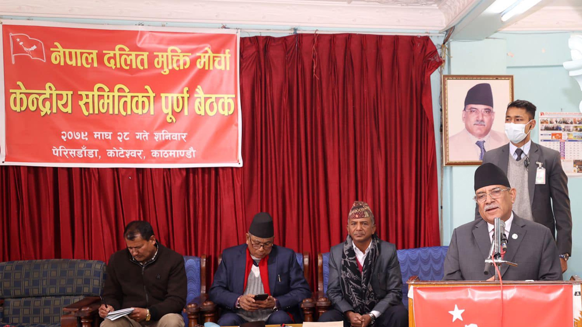 माओवादी क्रमशः एकता र रूपान्तरणको प्रक्रियामा : प्रधानमन्त्री दाहाल