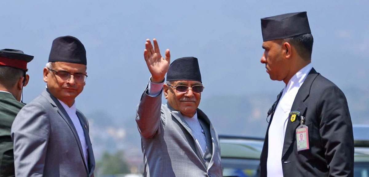प्रधानमन्त्री दाहाल आज अमेरिका जाँदै
