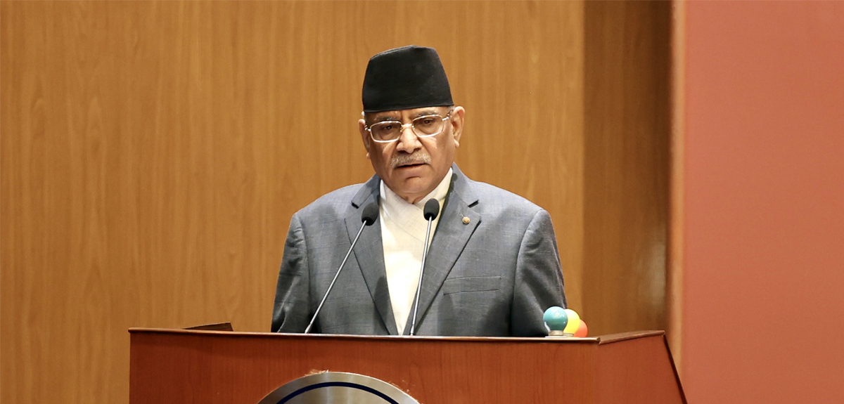 प्रधानमन्त्री प्रचण्डले विनियोजन विधेयकमाथि उठेका प्रश्नको जवाफ दिँदै 