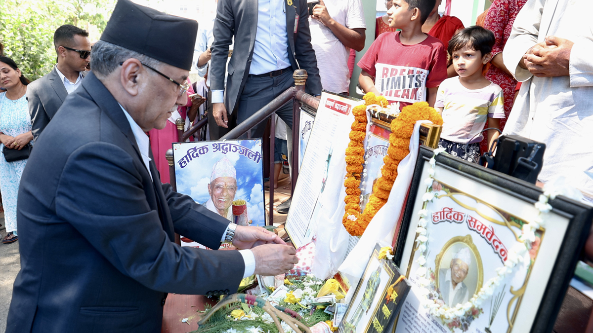 प्रधानमन्त्री दाहालद्वारा समवेदना व्यक्त