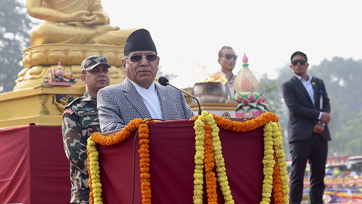 आजको विश्वमा शान्तिको आवश्यकता बढ्दै गएको छ : प्रधानमन्त्री