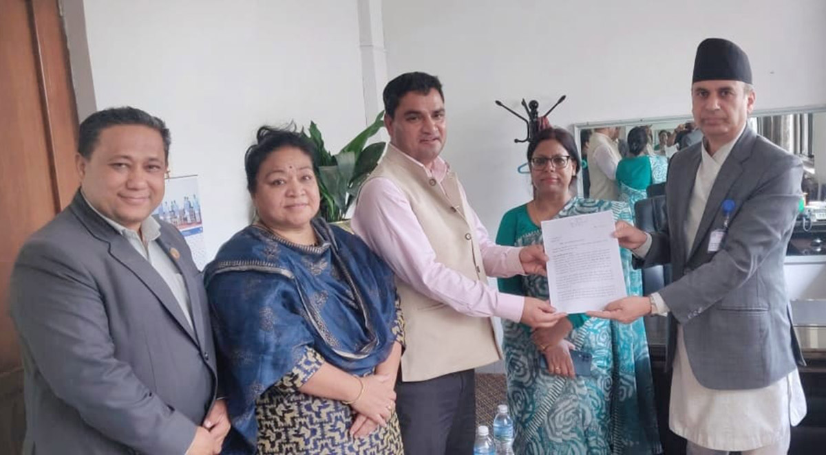 कलंकी–चाबहिल सडक निर्माणका लागि संसदमा संकल्प प्रस्ताव