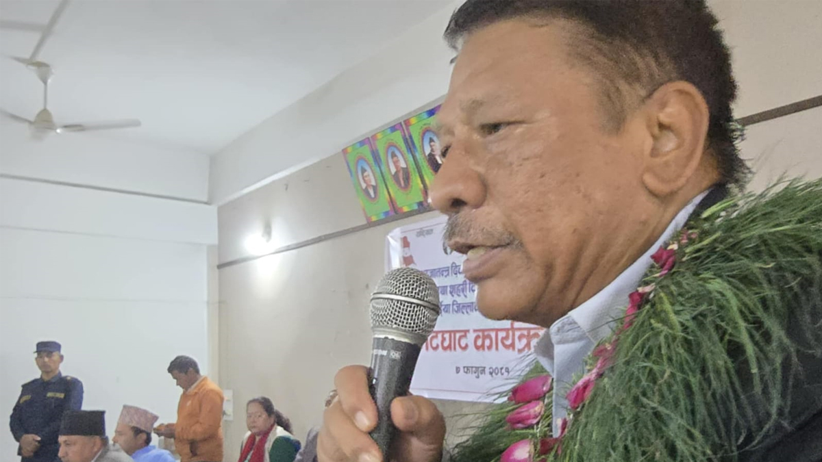 अबको राजनीतिक स्थिरताको जगमा आर्थिक क्रान्ति गर्नुपर्छ : मन्त्री सिंह