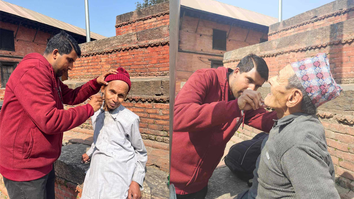 वृद्धाश्रममा प्रणय दिवस