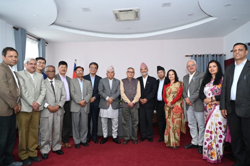 संविधान बच्यो, अब चुनावको विषयलाई प्राथमिकतामा राख्नुपर्छ : राष्ट्रपति