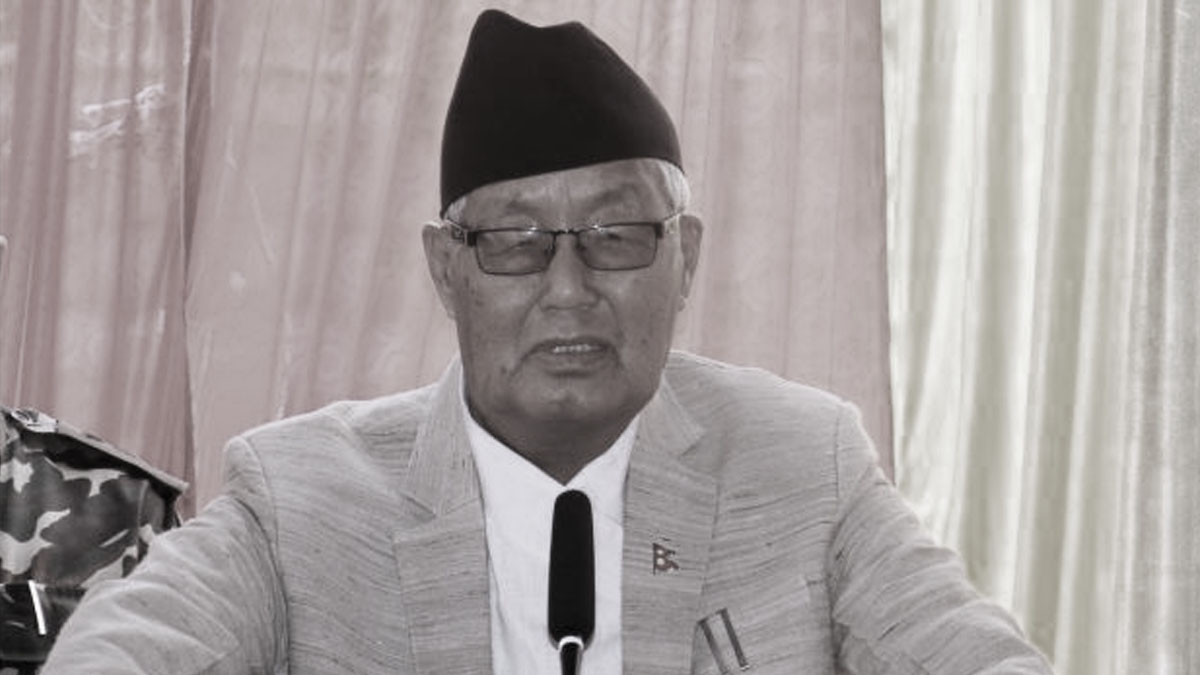 गण्डकी प्रदेशका पूर्वप्रमुख गुरुङको निधनप्रति सभापति देउवाद्वारा दुःख व्यक्त