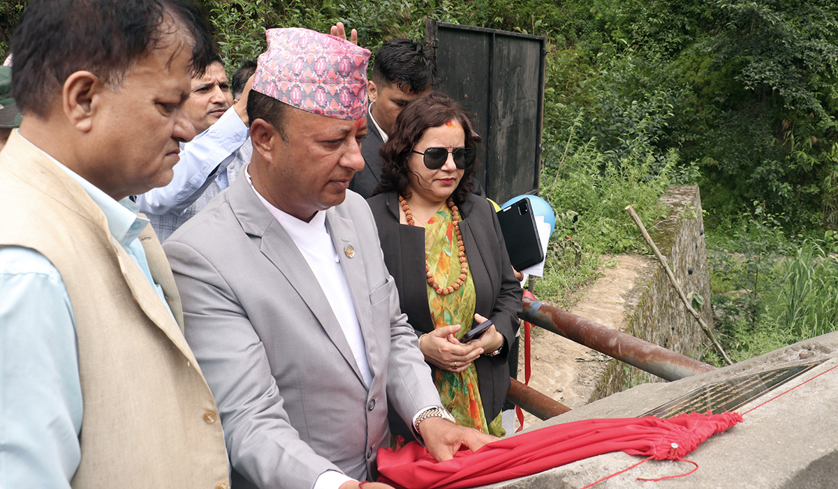 सङ्खुवासभामा दुई वटा नयाँ पुल सञ्चालनमा
