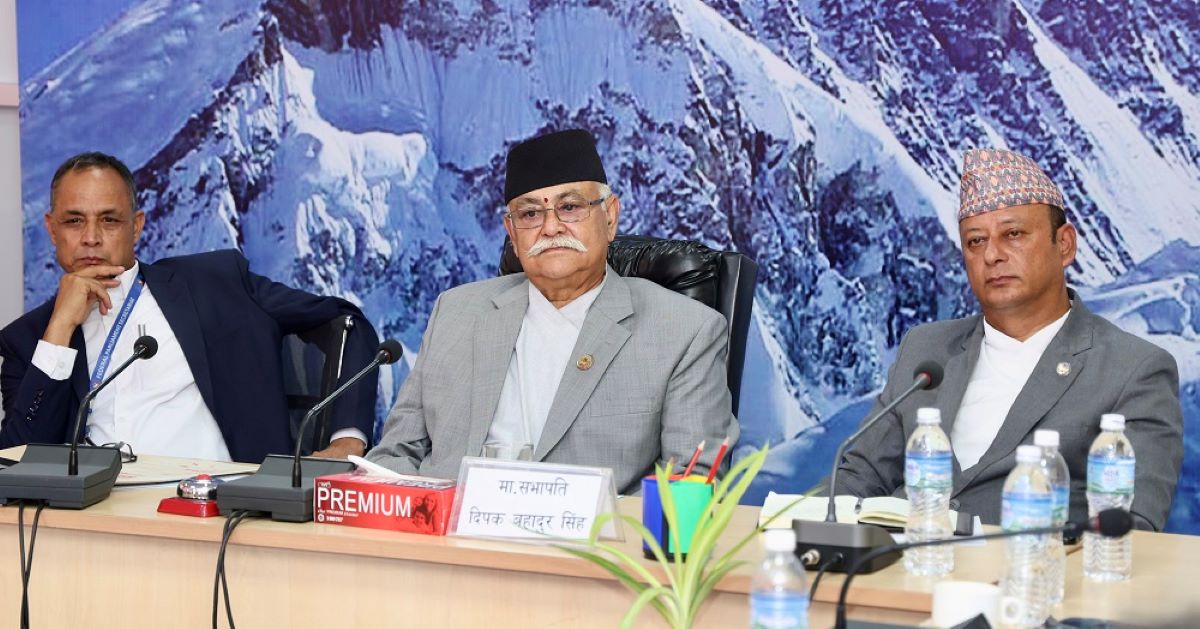 ‘जलस्रोत विधेयक’ का ५४ वटा दफा पूर्वाधार समितिबाट पारित