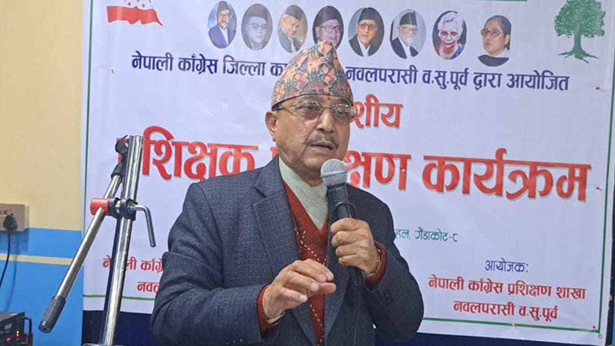 ‘मुलुक कांग्रेसको नीतिअनुसार चलेको छ’