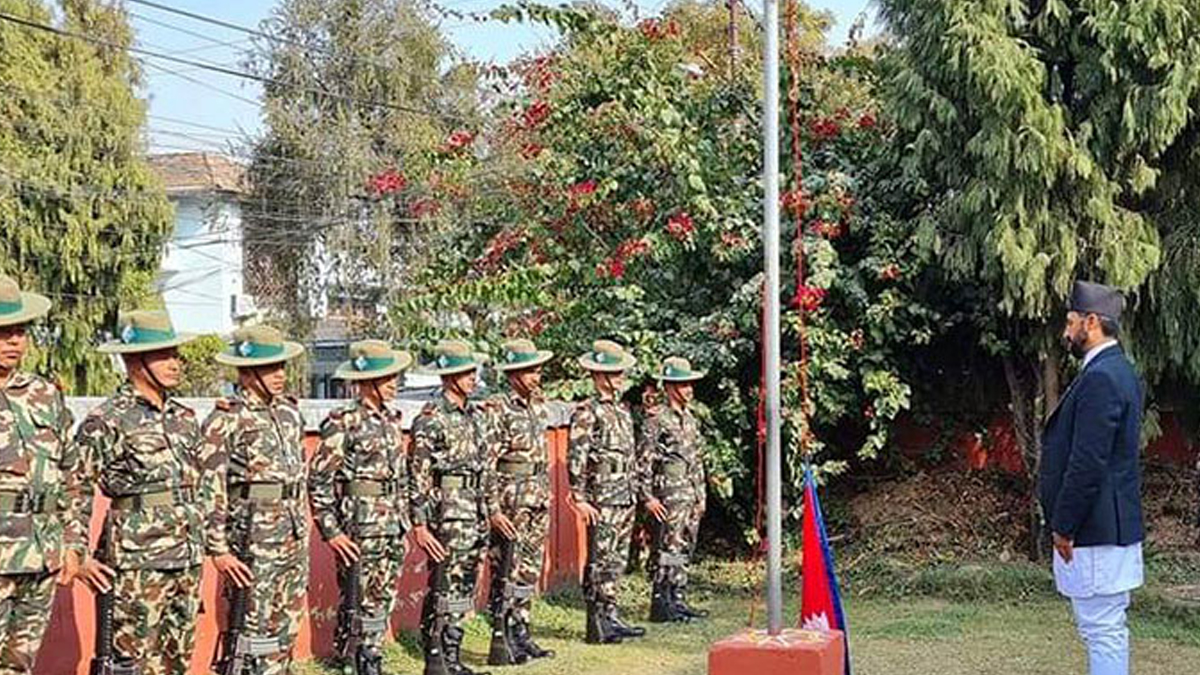 गृहमन्त्री रवि लामिछाने सरकारी निवास पुल्चोक सरे