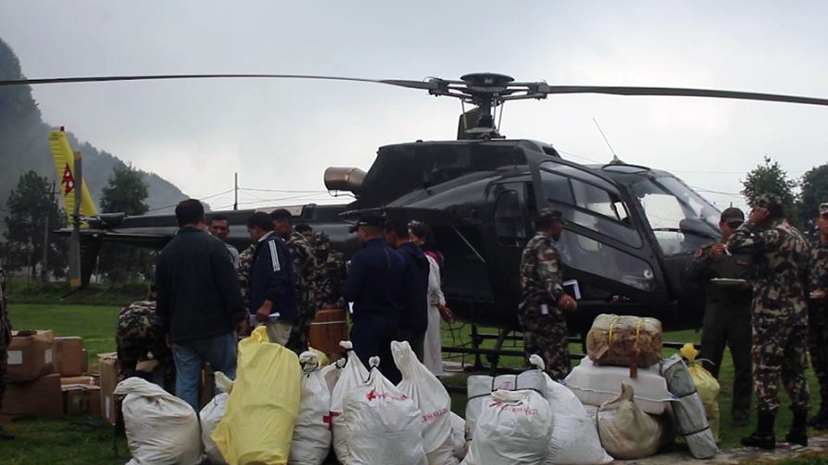 बाढीपहिरो प्रभावित क्षेत्रमा राहत पुग्यो