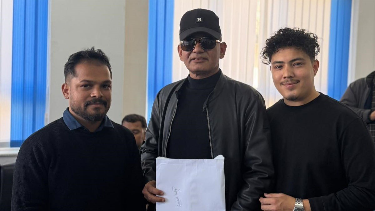 रास्वपाले राजु पाण्डेलाई काठमाडौं ३ बाट दियो टिकट