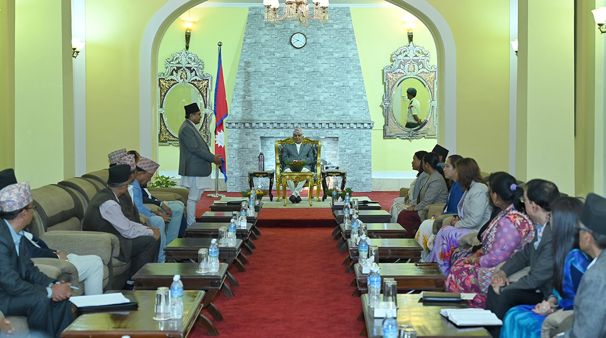 ‘लोकतन्त्र सुदृढ हुन नैतिक अधिकारको सम्मान गर्ने संस्कार आवश्यक छ’