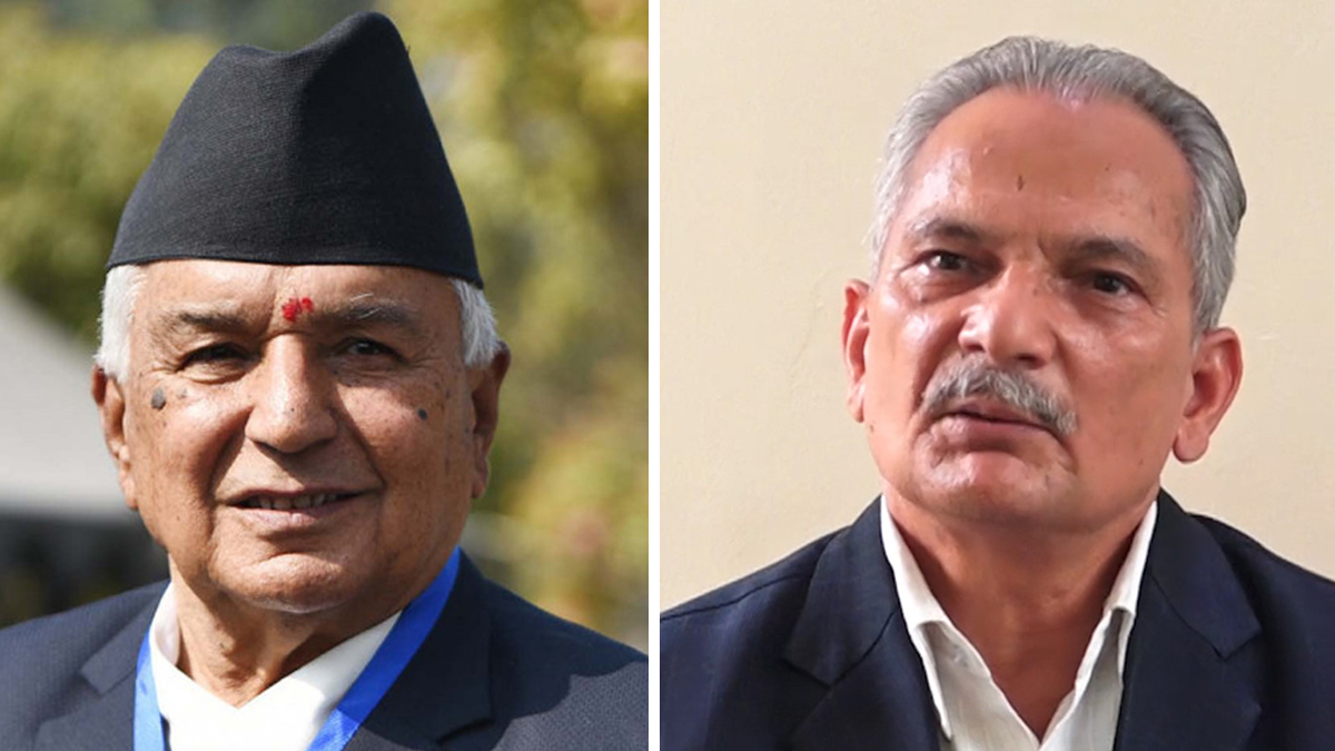 पूर्वप्रधानमन्त्री डा.भट्टराईले भेटे राष्ट्रपति 