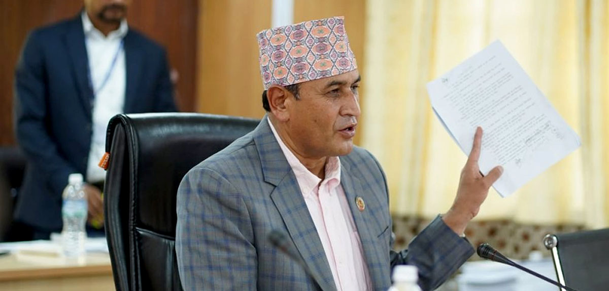 कुलिङ पिरियडमा गल्ति देखिए कारबाही भोग्न तयार छु : सभापति खतिवडा 