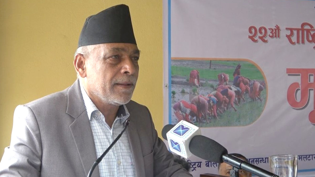 दुई वर्षभित्र धानमा आत्मनिर्भर हुने कृषिमन्त्रीको दाबी