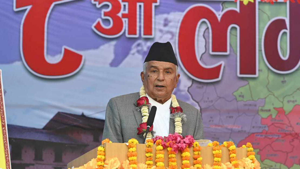 समुन्नत र समृद्ध नेपाल नै नेपालीको चाहना : राष्ट्रपति