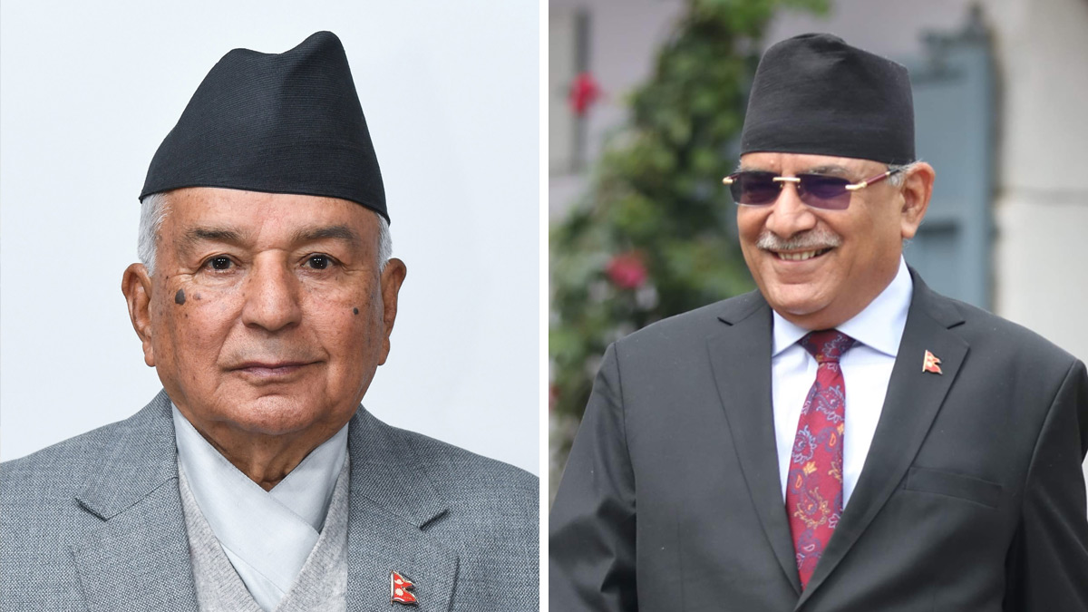राष्ट्रपति भेट्न शितल निवास पुगे प्रधानमन्त्री दाहाल