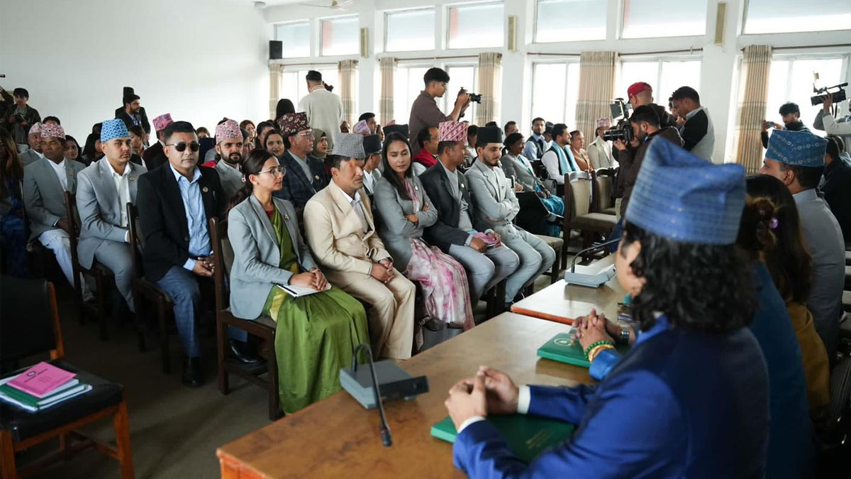 उपसभामुखमा रूबी ठाकुरलाई मतदान गर्ने रास्वपा संसदीय दलकाे निर्णय