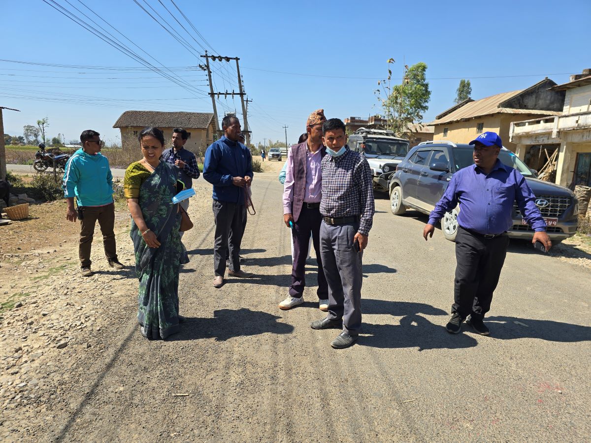 विकास योजनालाई समयमै सम्पन्न गर्न र गुणस्तरीयतालाई ध्यानदिन पूर्वमन्त्री शर्माको आग्रह