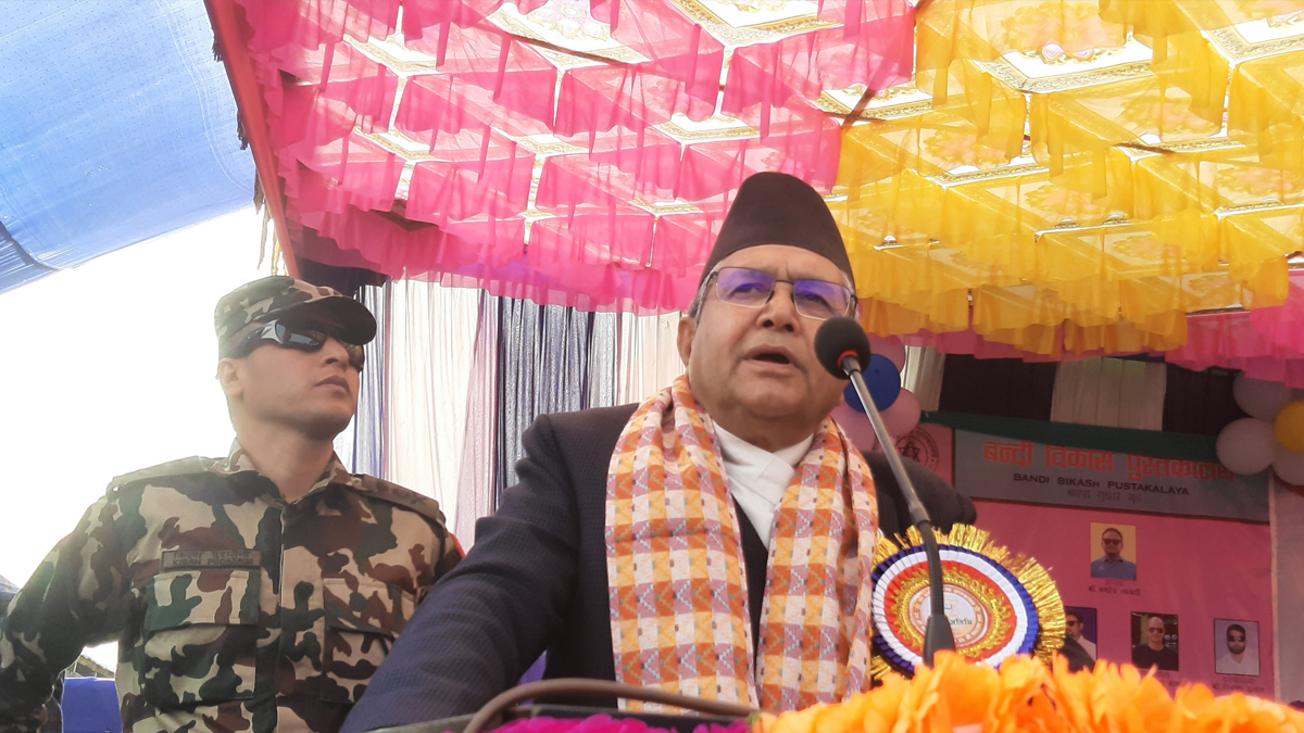 कारागारको फोहरमैला व्यवस्थापनमा पहल गर्छु : सभामुख घिमिरे