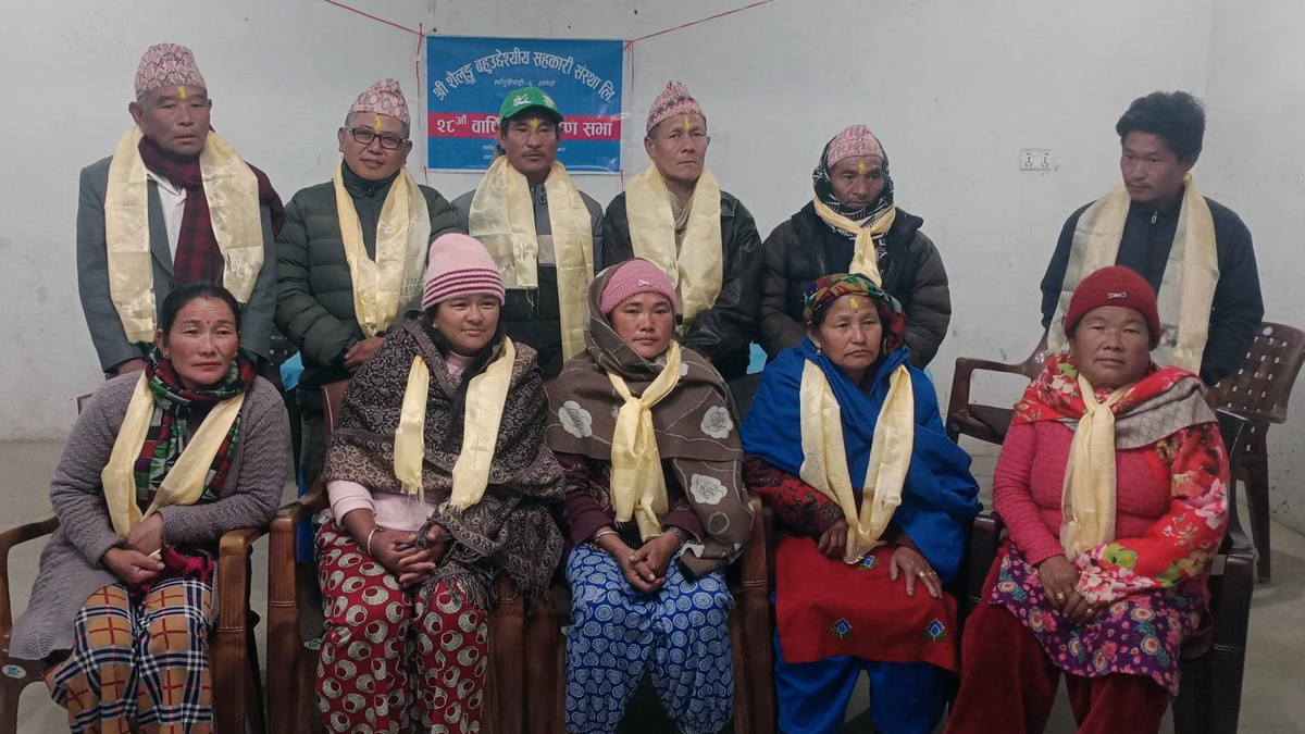 शैलुङ बहुउद्देश्यीय सहकारीमा नयाँ नेतृत्व, पुनः अध्यक्ष बने गुञ्जमान मगर