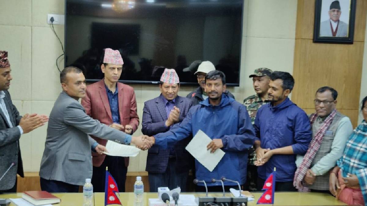 सरकार र मिटरब्याज पीडितबीच पाँच बुँदे सहमति