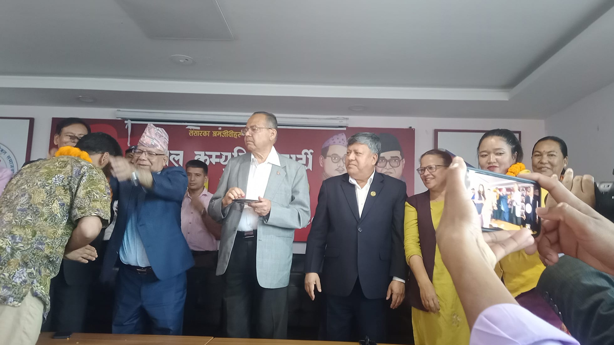 समाजवादी प्रेस संगठन नवनिर्वाचित कार्यसमितिलाई सम्मान