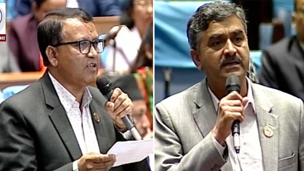 कास्कीमा पहिरोले पुरिएर ११ को मृत्यु भएकोबारे संसदको ध्यानाकर्षण