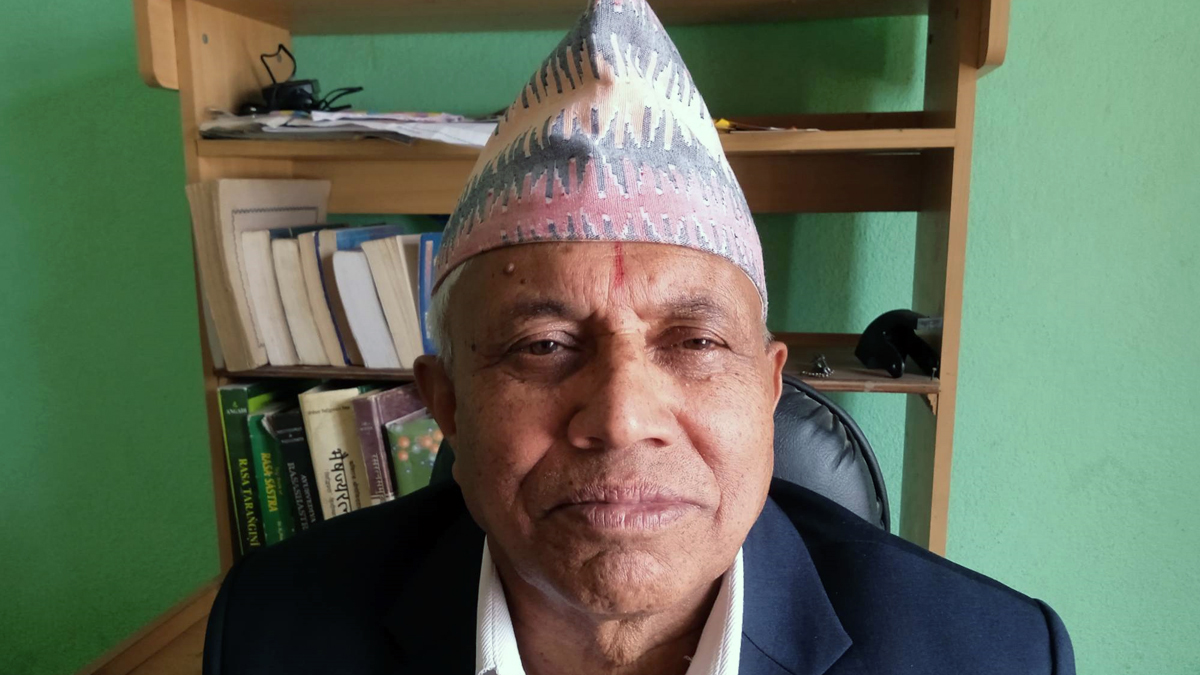 त्रिविअन्तर्गत आयुर्वेद अध्ययन संस्थान स्थापना हुन नसक्नु दुःखद : प्रा.डा. चन्द्रराज सापकोटा