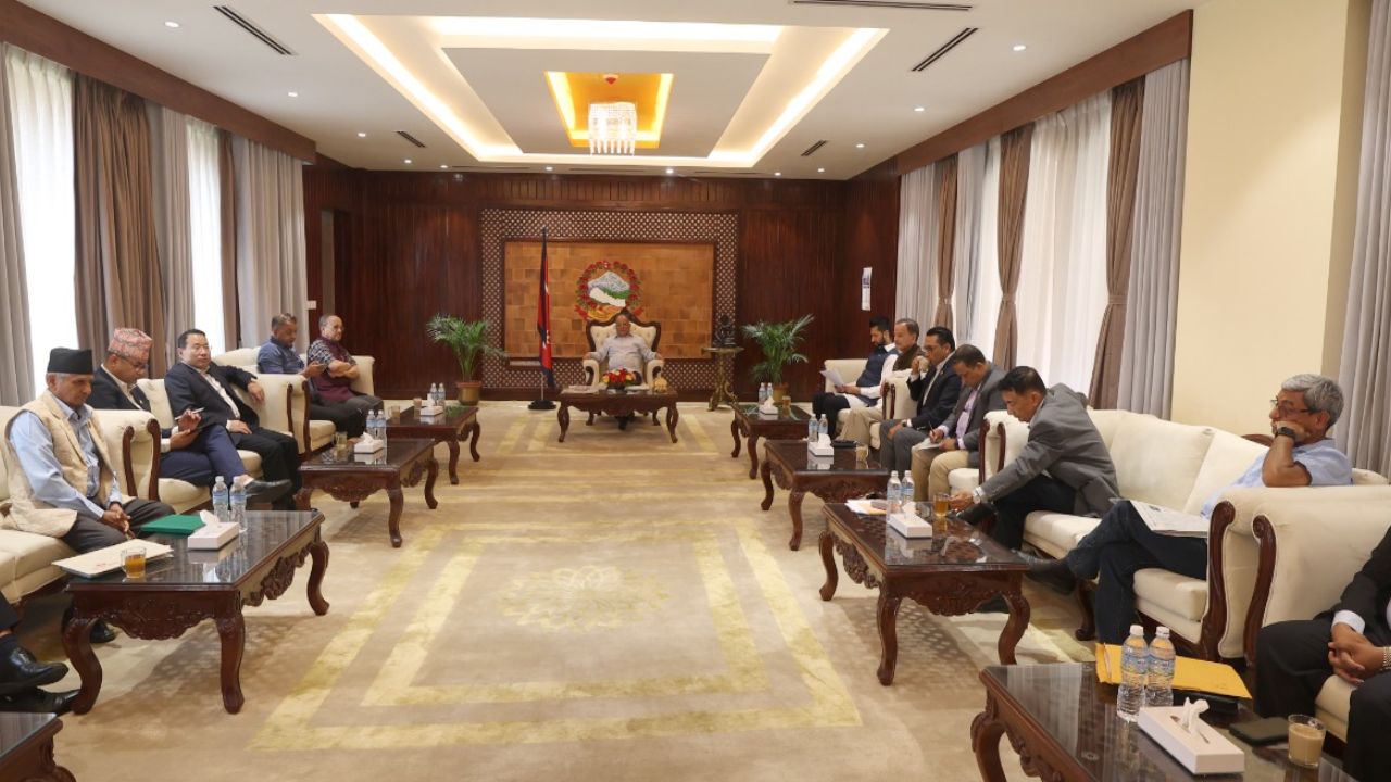 संसदीय छानबिन समितिमा सहमति खोज्न बालुवाटारमा प्रधानमन्त्री र कांग्रेस नेताहरू छलफलमा