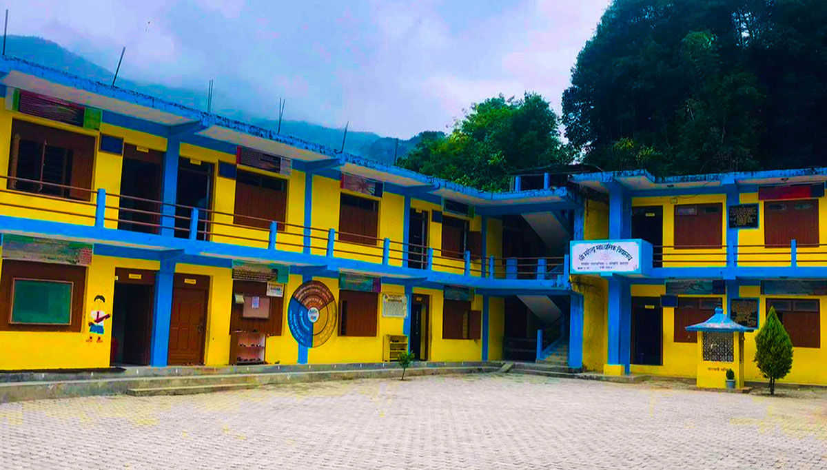 रित्तिँदै गाउँका विद्यालय