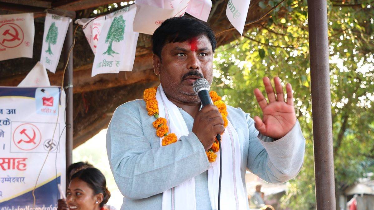 सर्लाहीलाई मुलुककै पर्यटकीय गन्तव्य क्षेत्र बनाउने गठबन्धनका उम्मेदवार साहको घोषणा