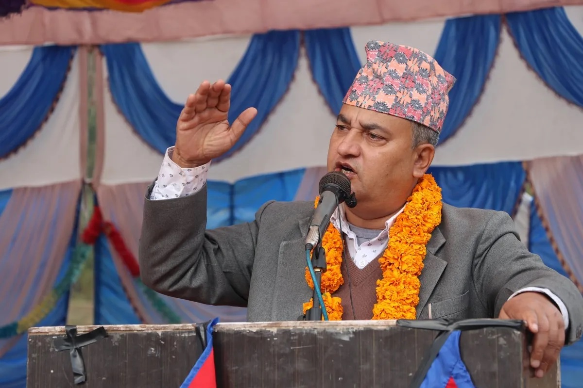 बागमती प्रदेशका मुख्यमन्त्री जम्कट्टेलले आज विश्वासको मत लिँदै