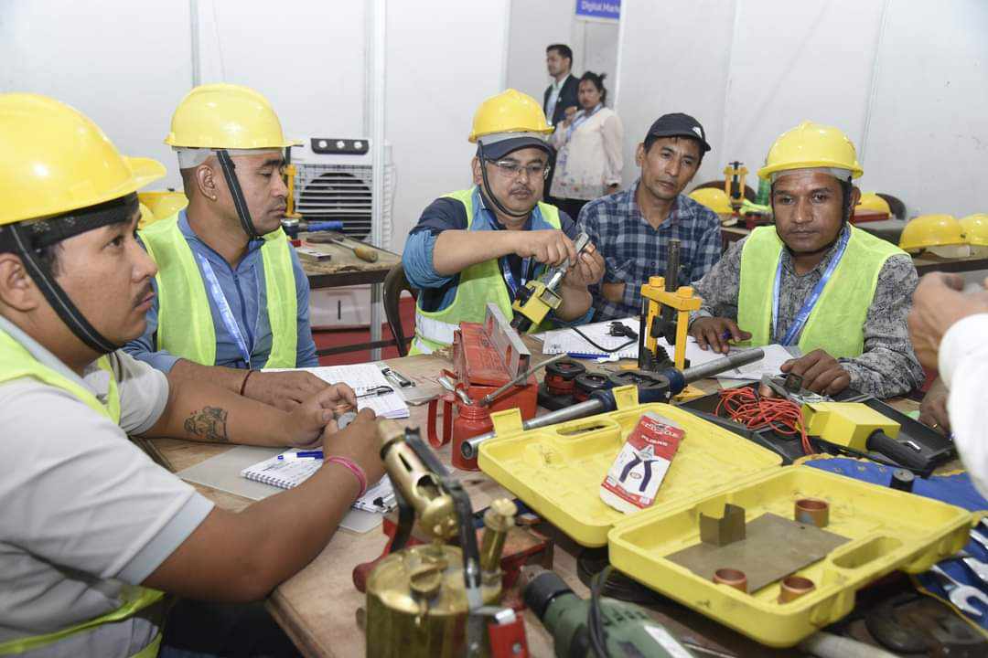काठमाडौं महानगरको सीप मेलामा प्रशिक्षण लिनेको संख्या १० हजार बढी