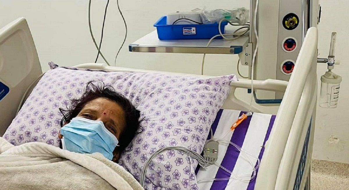 प्रचण्ड पत्नी सीता दाहालकाे स्वास्थ्यमा सुधार