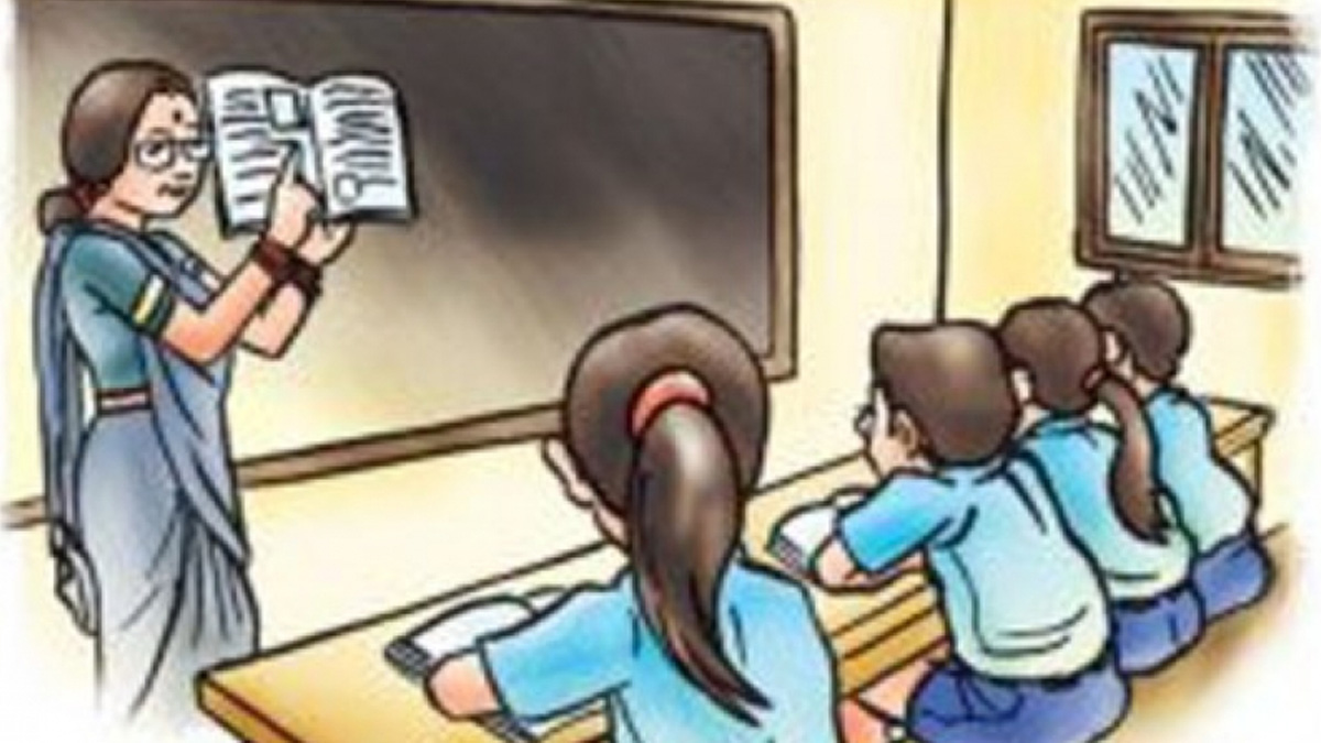 पाँच कक्षासम्मको पढाई तीन कोठामा