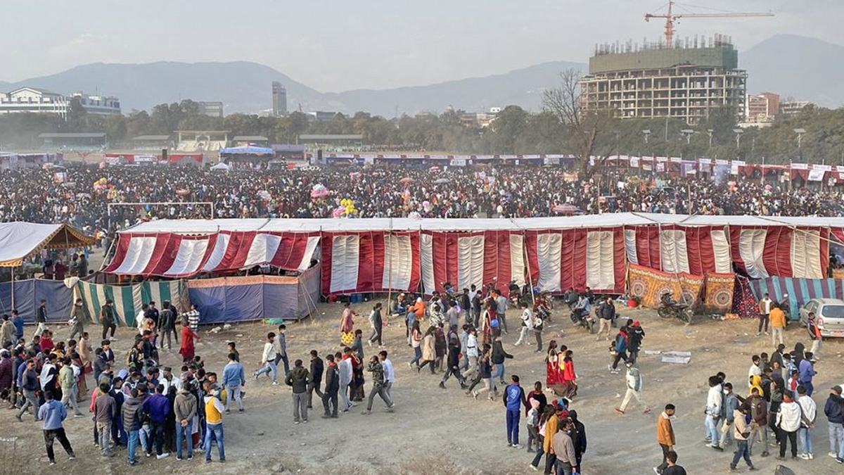 माघे संक्रान्ति मनाउन टुँडीखेल पुगेका ८ जना भिडमा चेपिएर घाइते