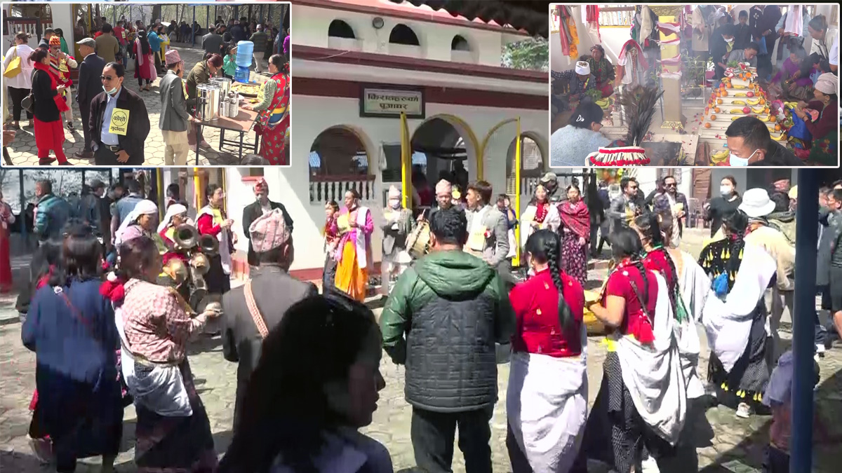 किराँत राई समुदायले मनाए उभौली पर्व