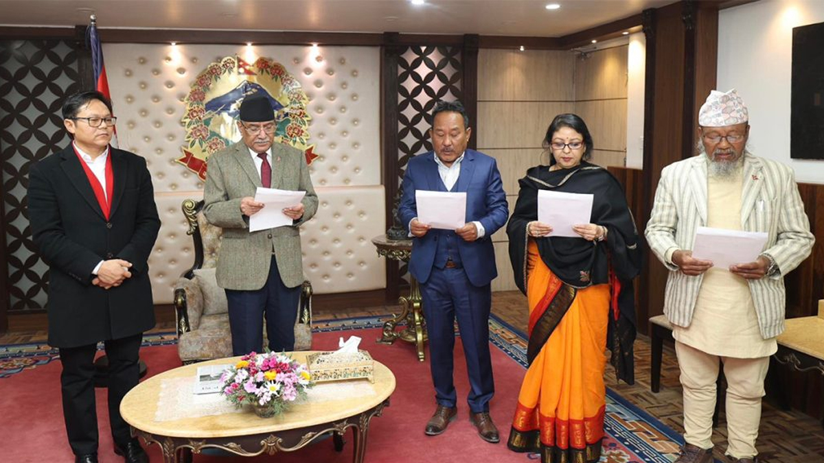 नवनियुक्त तीन कुलपतिले लिए पद तथा गोपनीयताको शपथ 